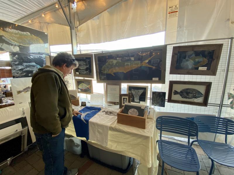 Ocean-inspired gifts were the theme of the day in Dewey Beach.